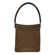 Louis Vuitton Vintage Pre-owned Canvas louis-vuitton-vskor Brown, Dam