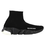 Balenciaga Vintage Pre-owned Polyester sneakers Black, Dam