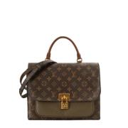 Louis Vuitton Vintage Pre-owned Canvas louis-vuitton-vskor Brown, Dam