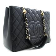 Chanel Vintage Pre-owned Laeder chanel-vskor Black, Dam