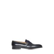 John Lobb Svarta Loaferskor för Män Black, Herr