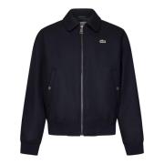 Lacoste Blå Aviatorjacka Aw24 Blue, Herr