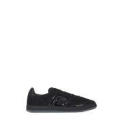 Balmain Svarta Sneakers Lyxig Stil Aw24 Black, Herr