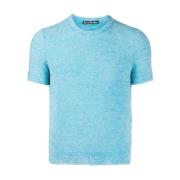 Acne Studios Klassisk Crew Neck Sweater Blue, Herr