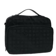 Chanel Vintage Pre-owned Nylon plnbcker Black, Dam