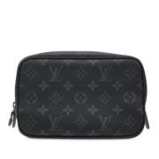 Louis Vuitton Vintage Pre-owned Canvas necessrer Black, Dam