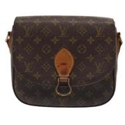 Louis Vuitton Vintage Pre-owned Canvas louis-vuitton-vskor Brown, Dam