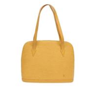 Louis Vuitton Vintage Pre-owned Laeder louis-vuitton-vskor Yellow, Dam