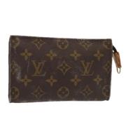 Louis Vuitton Vintage Pre-owned Canvas kuvertvskor Brown, Dam