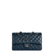 Chanel Vintage Pre-owned Laeder chanel-vskor Blue, Dam