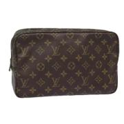 Louis Vuitton Vintage Pre-owned Canvas kuvertvskor Brown, Dam