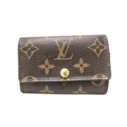 Louis Vuitton Vintage Pre-owned Tyg nyckelhllare Brown, Dam