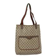 Gucci Vintage Pre-owned Laeder totevskor Beige, Dam