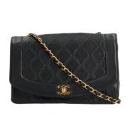 Chanel Vintage Pre-owned Laeder chanel-vskor Black, Dam