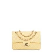 Chanel Vintage Pre-owned Laeder chanel-vskor Yellow, Dam