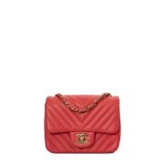 Chanel Vintage Pre-owned Laeder chanel-vskor Pink, Dam