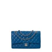 Chanel Vintage Pre-owned Laeder chanel-vskor Blue, Dam