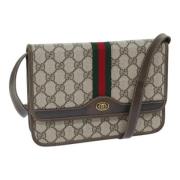 Gucci Vintage Pre-owned Laeder gucci-vskor Beige, Dam