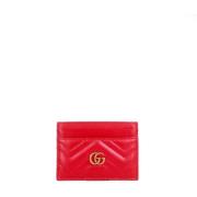 Gucci Vintage Pre-owned Laeder plnbcker Red, Dam