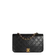 Chanel Vintage Pre-owned Laeder chanel-vskor Black, Dam