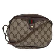 Gucci Vintage Pre-owned Canvas gucci-vskor Brown, Dam