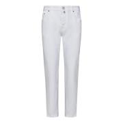 Jacob Cohën Vita Slim Fit Jeans med Logotyp White, Herr