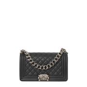 Chanel Vintage Pre-owned Laeder chanel-vskor Black, Dam