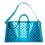 Louis Vuitton Vintage Pre-owned Canvas resvskor Blue, Dam