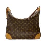 Louis Vuitton Vintage Pre-owned Tyg louis-vuitton-vskor Brown, Dam