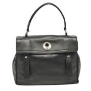 Yves Saint Laurent Vintage Pre-owned Tyg handvskor Black, Dam