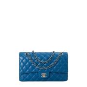 Chanel Vintage Pre-owned Laeder chanel-vskor Blue, Dam