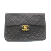 Chanel Vintage Pre-owned Laeder chanel-vskor Black, Dam