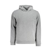 Calvin Klein Grå Polyester Pullover Gray, Herr