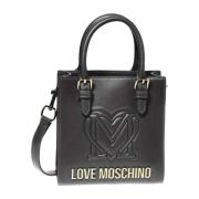 Moschino Svart syntetisk dam crossbody väska Black, Dam