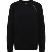 Carlo Colucci Urban Statement Sweater Black, Herr