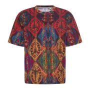 Carlo Colucci Oversize T-shirt Multicolor, Herr