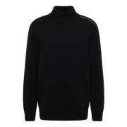 Carlo Colucci Urban Statement Sweater - Divenuto Black, Herr