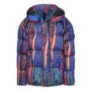 Carlo Colucci Vadderad Oversize Jacka De Zanet Blue, Herr