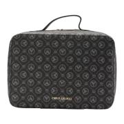 Carlo Colucci Toilet Bags Black, Unisex