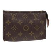 Louis Vuitton Vintage Pre-owned Canvas kuvertvskor Brown, Dam