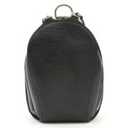 Louis Vuitton Vintage Pre-owned Laeder ryggsckar Black, Dam