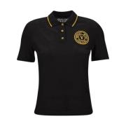 Versace Jeans Couture T-shirts och Polos Black, Dam