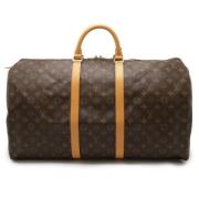 Louis Vuitton Vintage Pre-owned Canvas louis-vuitton-vskor Brown, Dam