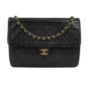 Chanel Vintage Pre-owned Laeder chanel-vskor Black, Dam