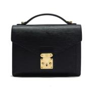 Louis Vuitton Vintage Pre-owned Laeder louis-vuitton-vskor Black, Herr