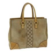 Gucci Vintage Pre-owned Mocka gucci-vskor Beige, Dam