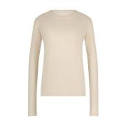 Jane Lushka Katherine Pu Pullover Beige, Dam