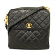 Chanel Vintage Pre-owned Laeder chanel-vskor Black, Dam