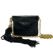 Chanel Vintage Pre-owned Laeder chanel-vskor Black, Dam