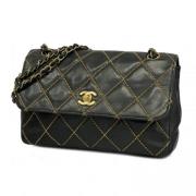 Chanel Vintage Pre-owned Laeder chanel-vskor Black, Dam